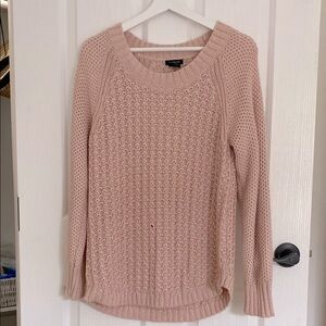 Calvin Klein Jeans Women's Blush Pink Sweater